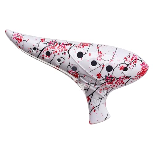 Ocarina en céramique 12 trous pour débutant avec design compact