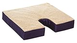 Essential Medical Supply Fleece Gel Cushion with Coccyx Cut Out
