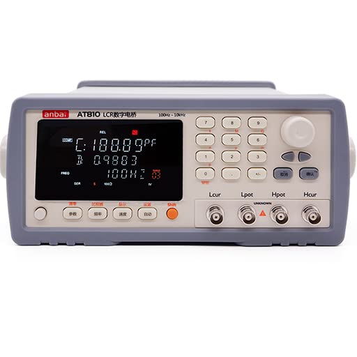AT810 LCR Meter Measurement Frequency 100Hz, 120Hz, 1kHz, 10kHz