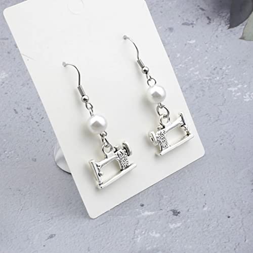 Sewing Machine Earrings Seamstress Jewelry Seamstress Earrings Quilters Gift Costume Designers Gifts Birthday Gift4