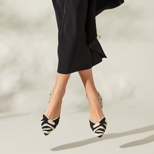 VIVAIA Melia Women's Flats Casual Slip on Washable Pointed-Toe Ballet Shoes2