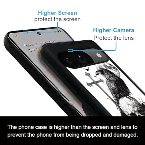 Coque rigide Pixel 9 protection antichoc polycarbonate motif lune