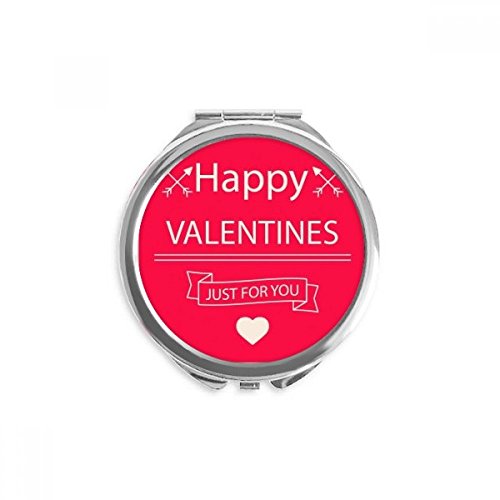 Miroir rond maquillage pour cadeau happy valentine à offrir à vos proches