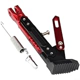 * Construction en alliage d'aluminium : fabriqué en alliage d'aluminium pour un soutien léger mais robuste pendant le stationnement et l'entretien.