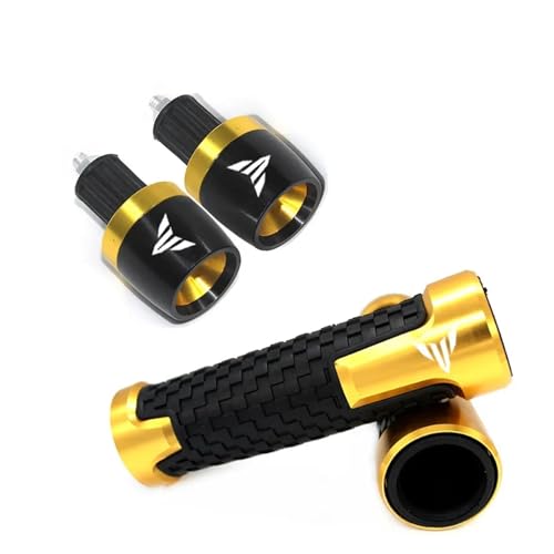 Poignées de guidon moto MT09 MT07 Tracer 900 aluminium antidérapantes 22mm