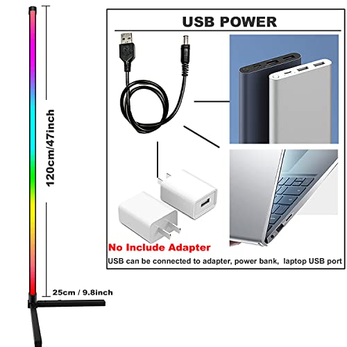 Led Floor Lamp Corner Mood Light Rgb Color Changing Mood Dimmable/Music Sync With App & Remote Control For Living Room, Bedroom, Home, Party Decoration #TOP2
