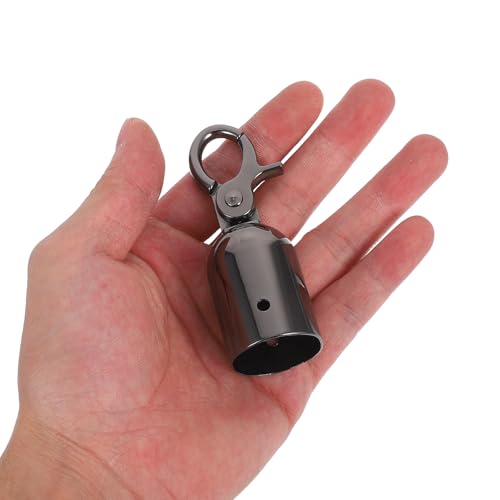 Tapones de extremo para cuerda de 28 mm con gancho de aleación de zinc resistente, 2 uds 5