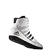 adidas Mat Wizard 3 Wrestling Shoes - White/Black - 10.5