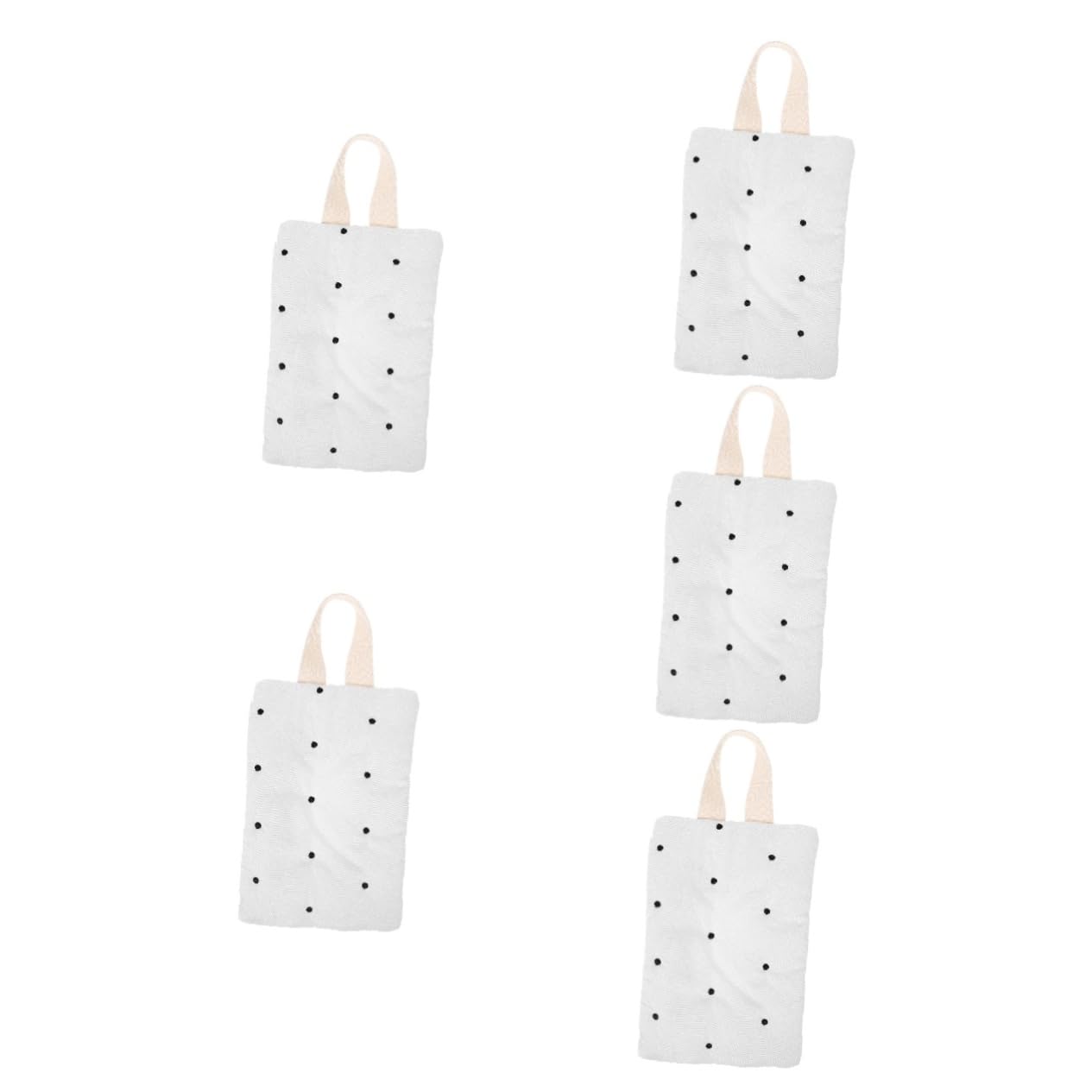VICASKY 5 Pezzi Confezione di salviette umidificate organizzatore di rifiuti dispenser riutilizzabile Dispenser per pannolini Dosatore versatile custodia per salviette riutilizzabili Beige