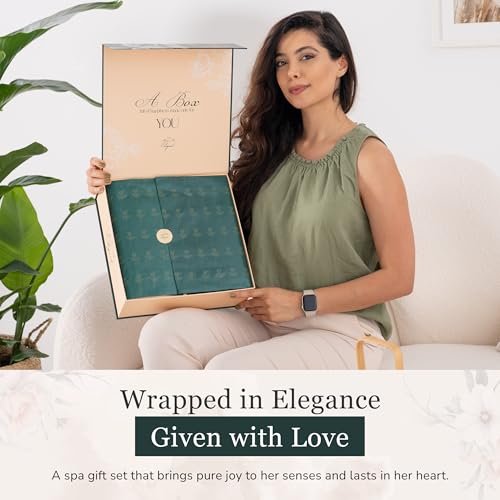 MAKE ME ELEGANT Spa Gift Baskets for Women, Luxury Self Care Package Happy Birthday, Mothers Day Gifts Box, Unique Designs Satisfying Gift Cards for Womens, Express Elegance and Aristocratic Charm - Image 6