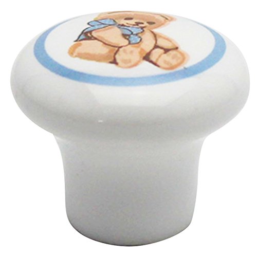 WAKI セラミックつまみ 小熊 25mm TW-170