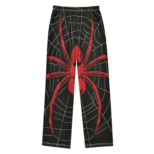Pajama Pants Red Spider Hanging Long Sleep Pants Lounge Bottoms2