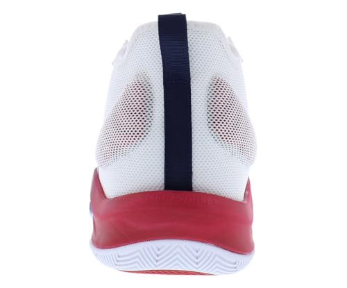 Image of adidas SM Adizero Select FIBA Unisex Shoes Size 12, Color: White /Navy