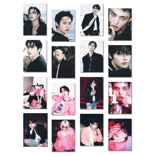 Image of SKZ Photocards Pack of 16 (8 x 11 cm) | Stray Kids Posters | Pinterest Wall Posters | K-Pop Posters | K-Pop | Wall Prints for Room | For Gifting | For Birthday | For STAYs (Pack of 16)