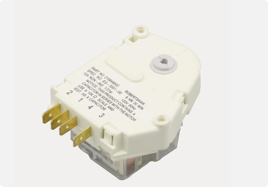 215846602 Defrost Timer + 5303918202 Refrigerator Defrost Thermostat