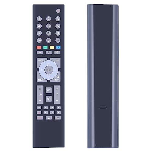 GOUYESHO Ersatz Fernbedienung für Grundig TP7187 TP7187R TP7 Receiver Fernseher TV 32 FLE 9130 SL40 VLE 7230 BH37 VLC 6110 C47 VLE 9372 BL32FLE9130SL 40VLE7230BH 37VLC6110C 47VLE9372BL