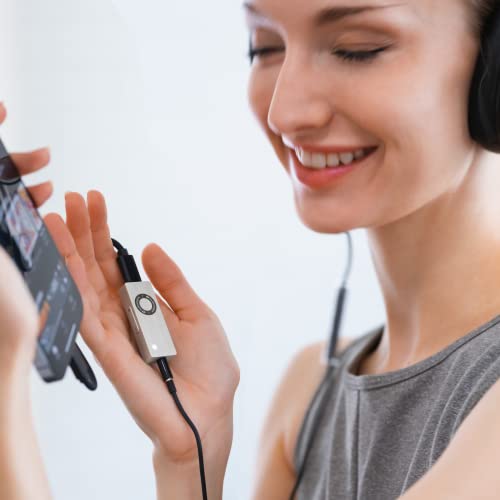 Image of Audioengine DAC3 Portable USB-C DAC - 32-Bit Headphone Amplifier and Hi-Res Audio Adapter for iPhone, Android, Laptop and Tablet