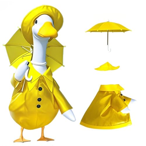 Porch Duck Outfits, Yard Mallard Outfits, 34.84x98.02 Inches Festive-Style Decoration, Cosplay Dress Up for Holiday Fun, Weather-Resistant Fabric with Seasonal Colors, Photos