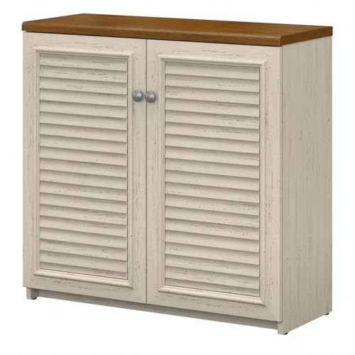 Bush Furniture Fairview Small Storage Cabinet with Doors