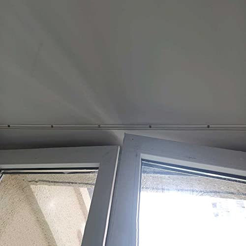 Espacio reducido solución con riel de techo flexible ultrafino de aluminio 3