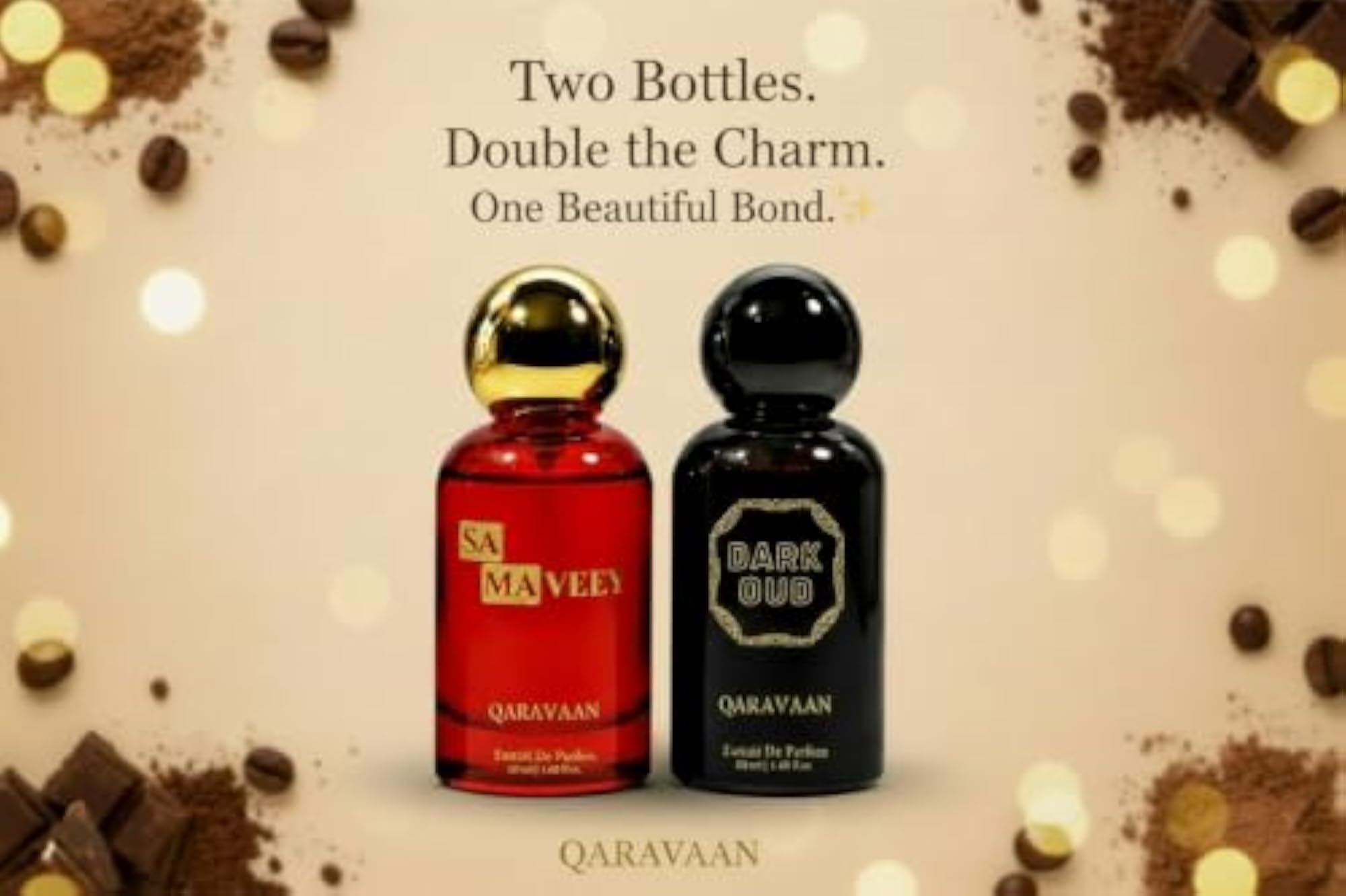 Samaveey & Dark Oud Extrait De Parfum, Unisex Fragrance