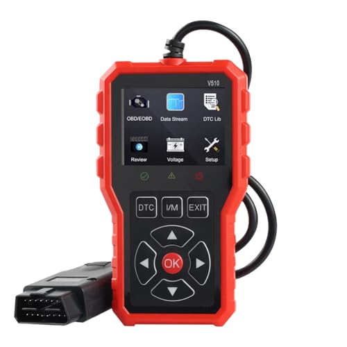 Pcingsia Escáner de diagnóstico de vehículos, 2 en 1 para Leer y borrar Datos de Errores, Herramienta de escaneo de diagnóstico automotriz, Lector de código de Falla de Motor de Coche para Camiones