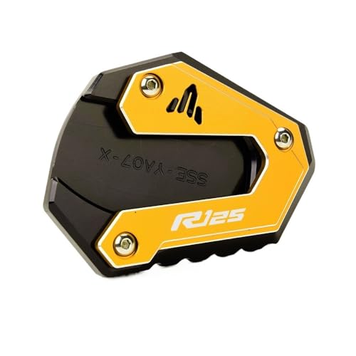 Support Latéral de Moto R125 : Plaque d'Extension en Aluminium CNC Haute Stabilité