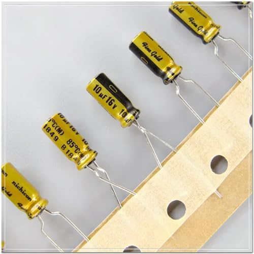 Condensateur électrolytique audio 16V 10uF pour réparation de circuit électronique