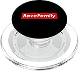 Rave Family EDM-Musikfestival Partyausrüstung für Jungen und Mädchen, Ravers PopSockets PopGrip für MagSafe