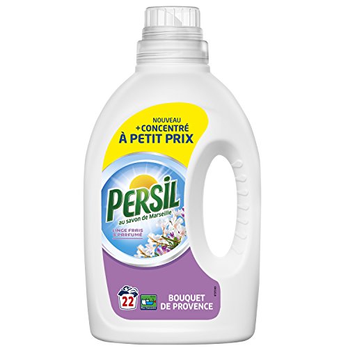 PERSIL Lessive Liquide Bouquet de Provence 1,1 L 22 Lavages - Lot de 2