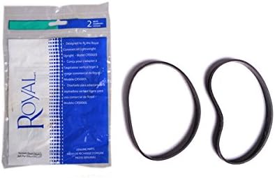 Royal CR50005 Upright Vacuum Cleaner Flat Belts 2PK # AR20060