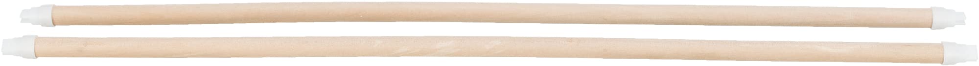 TRIXIE 5522 posatoi in legno/plastica, 55 cm/ 12 mm, 2 pezzi