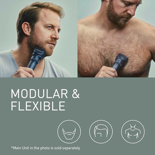 Panasonic MULTISHAPE Sistema Modulare per la Cura della Persona ER-CTW1, regolabarba e tagliacapelli per uomo, Nero - Immagine 2