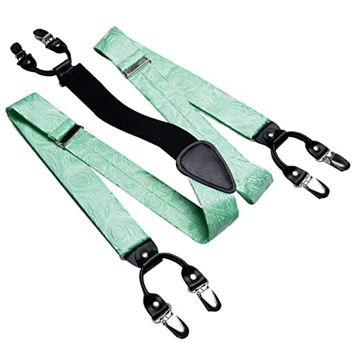 Set de Tirantes y Corbata de Seda para Hombre miniatura 4