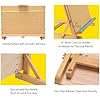 MEEDEN Large Drawing Board Easel, Solid Beech Wooden Tabletop H-Frame Adjustable Easel Artist Drawing & Sketching Board for Artists, Teens & Painters, Holds Canvas up to 23 high