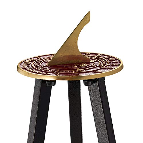 The Metal Foundry Outdoor Sundial Stand Plinth Sundials Pedestal (Sundial Not Included) #TOP3