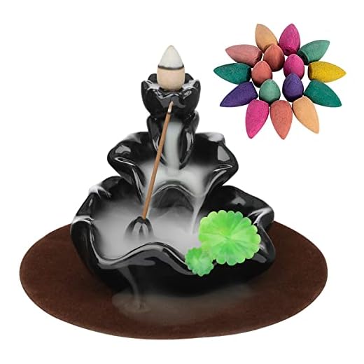DK177 Waterfall Incense Burner Set