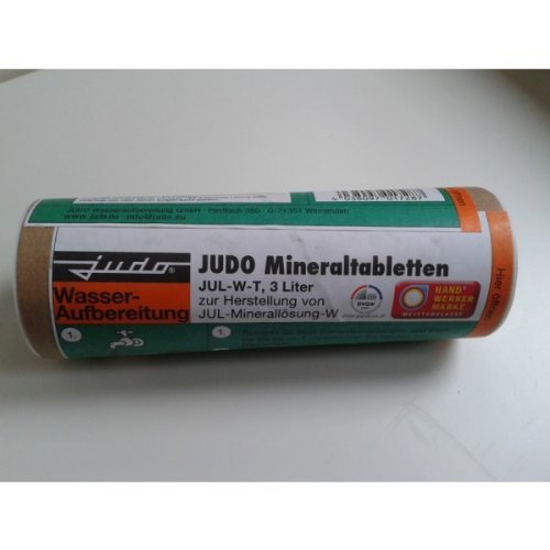 Judo Mineraltabletten JUL-W Härtegrad 1+2 3 Liter