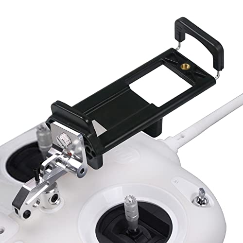 O'woda Tablet/Phone Holder for DJI Phantom 3/3 3 Standard, 2 in 1 Adjustable iPad Bracket Stand for DJI Phantom 3/3 Standard Remote Controller