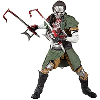 McFarlane Mortal Kombat 7IN Figures WV6 - KABAL (Bloody), 11067