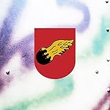 Konturgeschnittener Sticker Aufkleber/Sticker Panzerartilleriebataillon 35 PzArtBtl Wappen 5x4cm A663