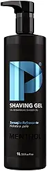 Shaving Gel De Barbear Play Barber 1kg Menthol Profissional