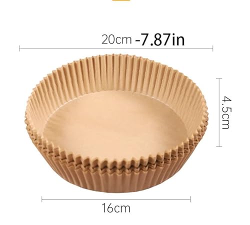 image for Y&Y OH SoGirly 100PCS Air Fryer Disposable Paper Liner,Disposable Air 