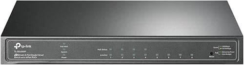 TP-Link TL-SG2008P  Switch PoE administrado inteligente Jetstream de 8 puertos Gigabit  4 puertos PoE+ 62W  Compatible con Omada SDN  Recuperación