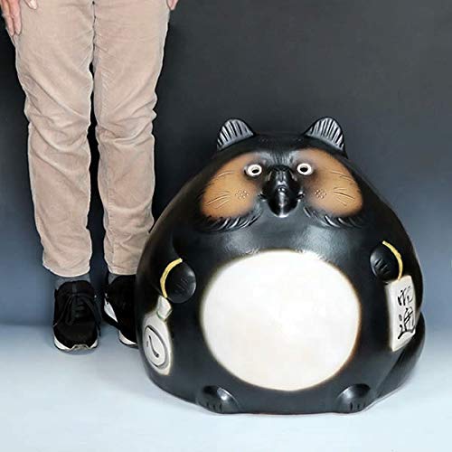 Amazon.co.jp: 信楽焼 たぬき【大福たぬき 特大 ta-0349】縁起物