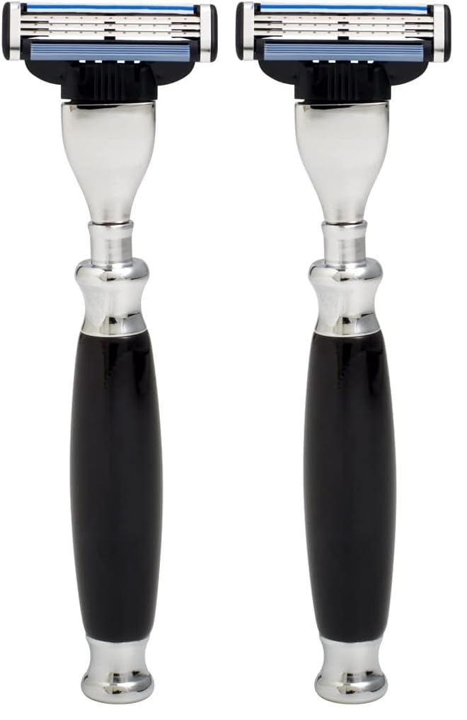 Union Razors SS3RZ Razor with Black Wood Handle Pack of 2