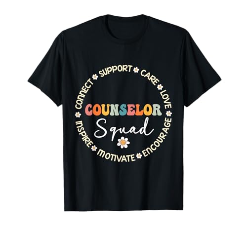 Cute Counselor Squad Squad Appreciation Week back to school T-Shirt