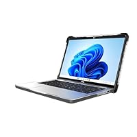 Gumdrop SlimTech Chromebook Case for 13.3 inch Dell Pro 13 Plus (Clamshell) Protective Sleek Snap On Hard Shell Laptop Cover for Kids Students School Work Office - Black