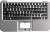 Laptop Replacement Keyboard Fit HP Envy X2 11-G000 X2 11-G100 X2 11-G003TU 694497-001 US Layout with C Shell