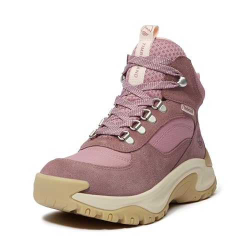 Timberland Womens Mt. Maddsen Peak, MEDIUM PINK SUEDE, 080M